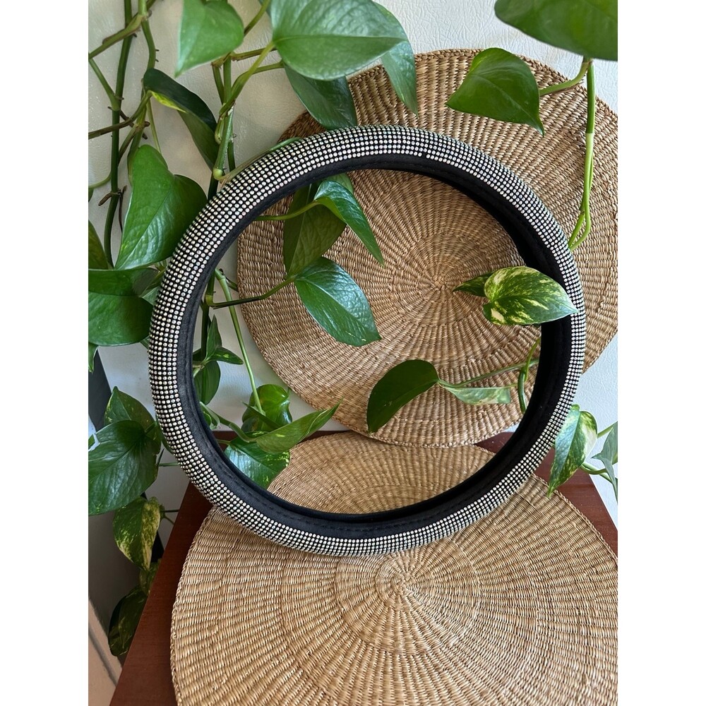 Sparkly Rhinestone car steering wheel cover